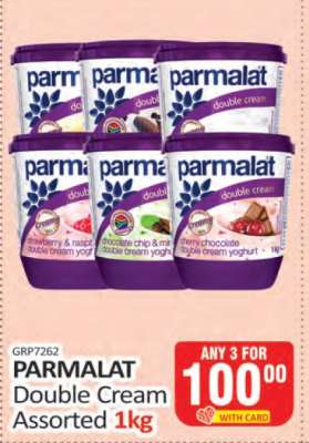 PARMALAT Double Cream Assorted 1kg