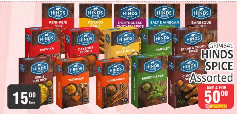 HINDS Spice Assorted