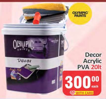 Decor Acrylic PVA 20lt