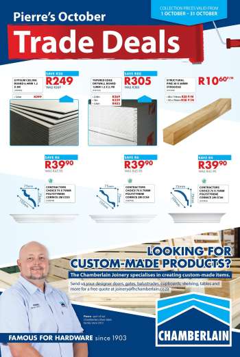 thumbnail - Chamberlain catalogue