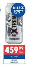 EXTREME CANS RANGE