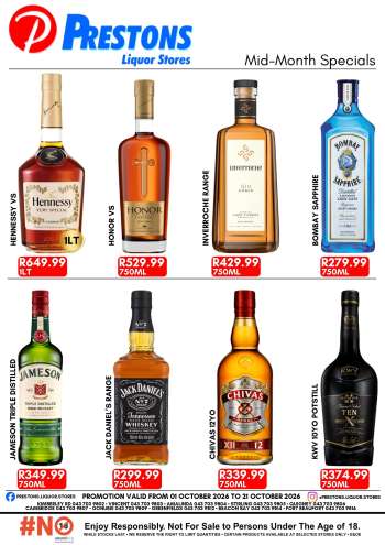 thumbnail - Prestons Liquor Stores catalogue