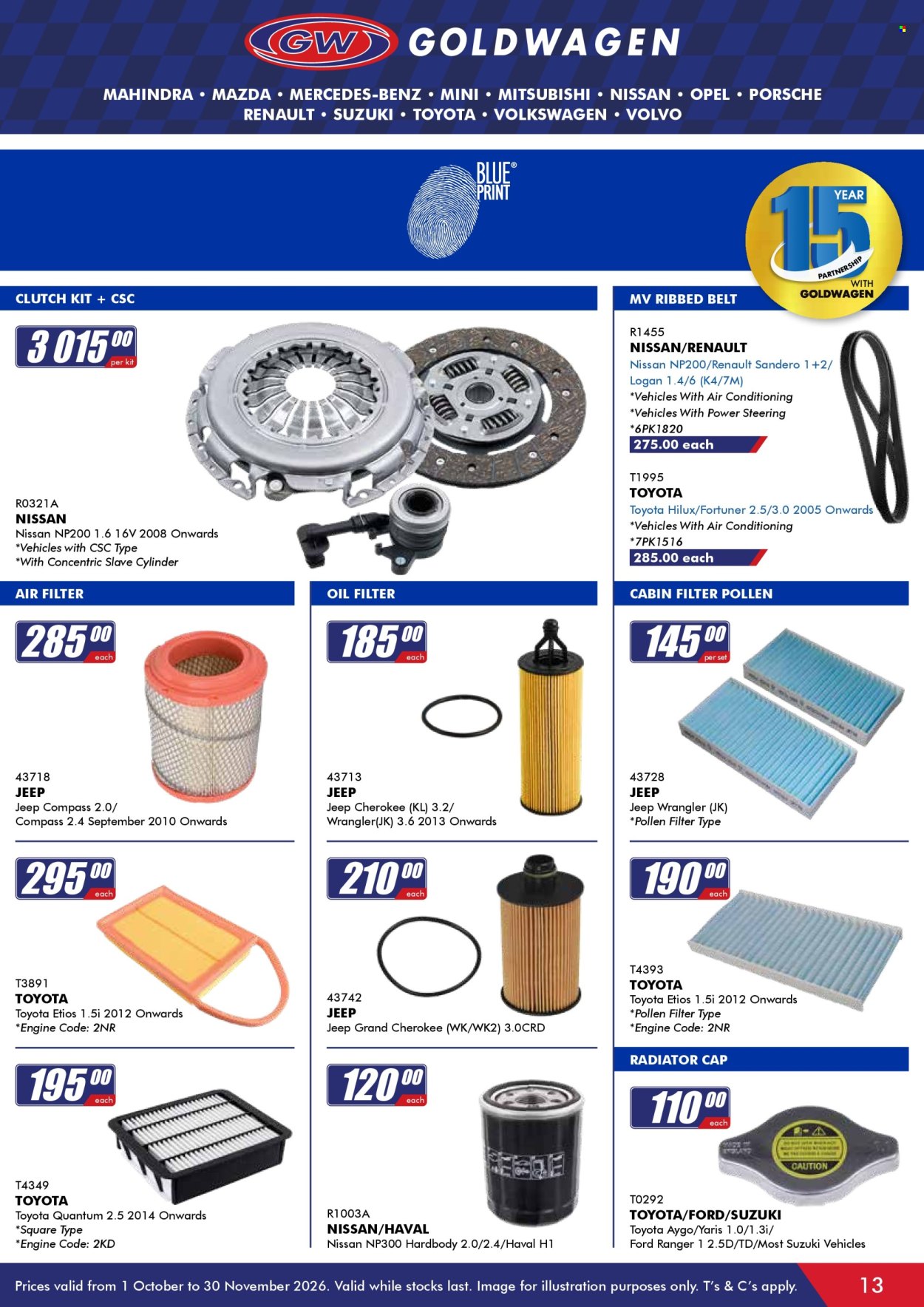 Goldwagen specials - 01/10/2026 - 30/11/2026. Page 13