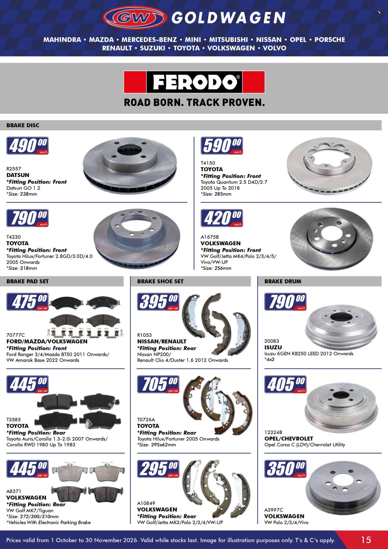 Goldwagen specials - 01/10/2026 - 30/11/2026. Page 15