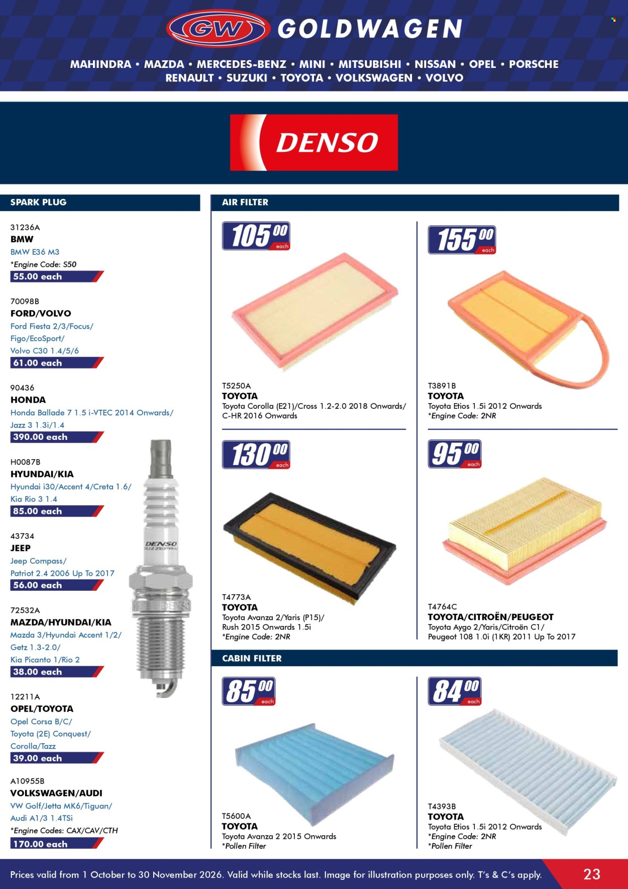 Goldwagen specials - 01/10/2026 - 30/11/2026. Page 23