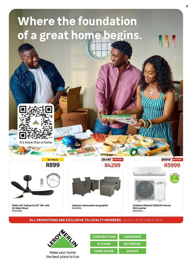 Leroy Merlin catalogue  - 01/10/2026 - 31/10/2026.