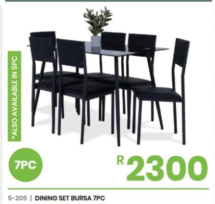 DINING SET BURSA 7PC