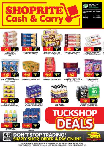 Shoprite catalogue  - 05/10/2026 - 01/11/2026.