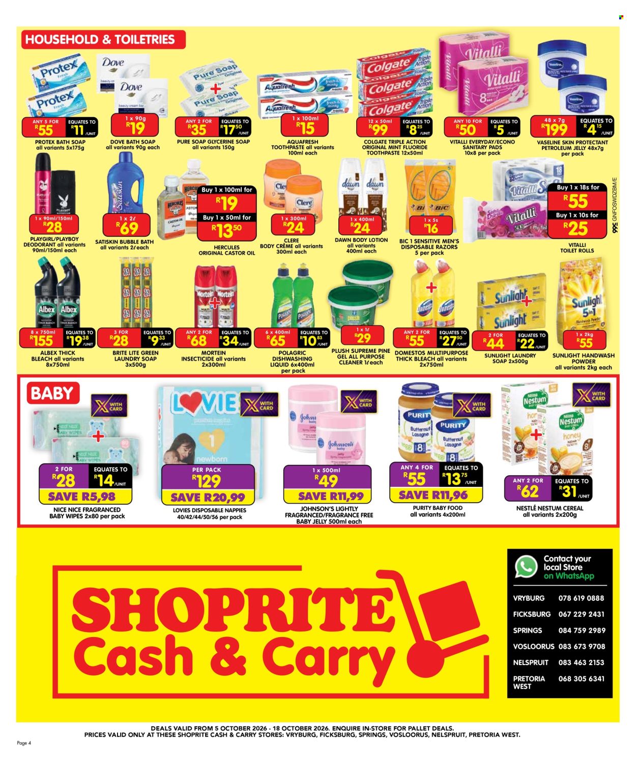 Shoprite specials - 05/10/2026 - 18/10/2026. Page 4