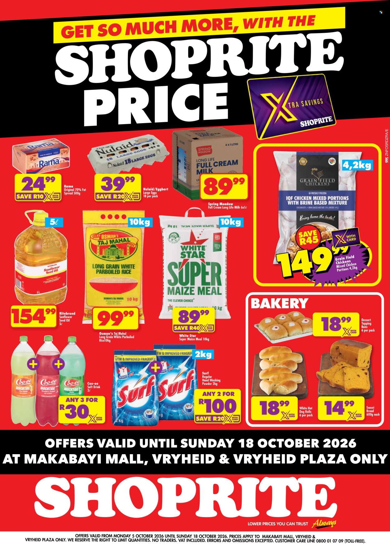 Shoprite specials - 05/10/2026 - 18/10/2026. Page 1