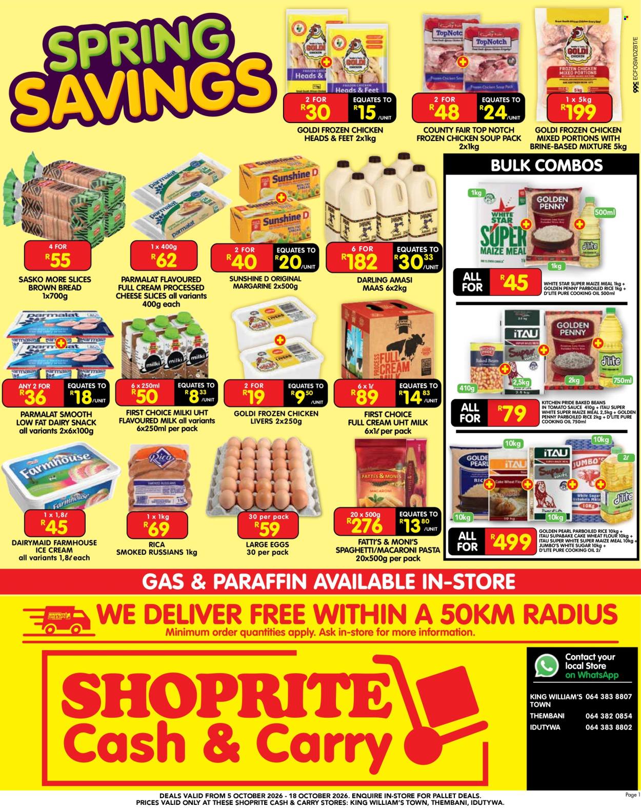 Shoprite specials - 05/10/2026 - 18/10/2026. Page 1