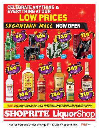 Shoprite catalogue  - 05/10/2026 - 18/10/2026.