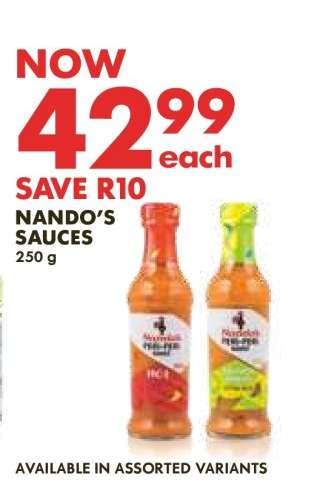 Nando's Sauces