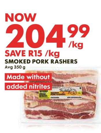 Smoked Pork Rashers