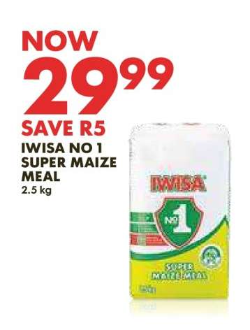 IWISA No. 1 Super Maize Meal