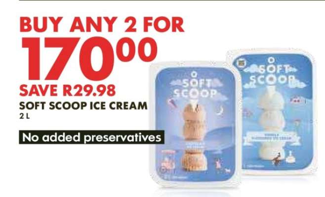 Soft Scoop Ice Cream