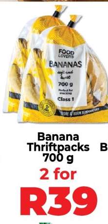 Banana Thriftpacks 700 g