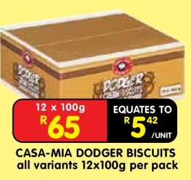 CASA-MIA DODGER BISCUITS