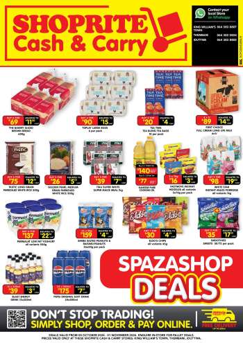 Shoprite catalogue  - 05/10/2026 - 01/11/2026.