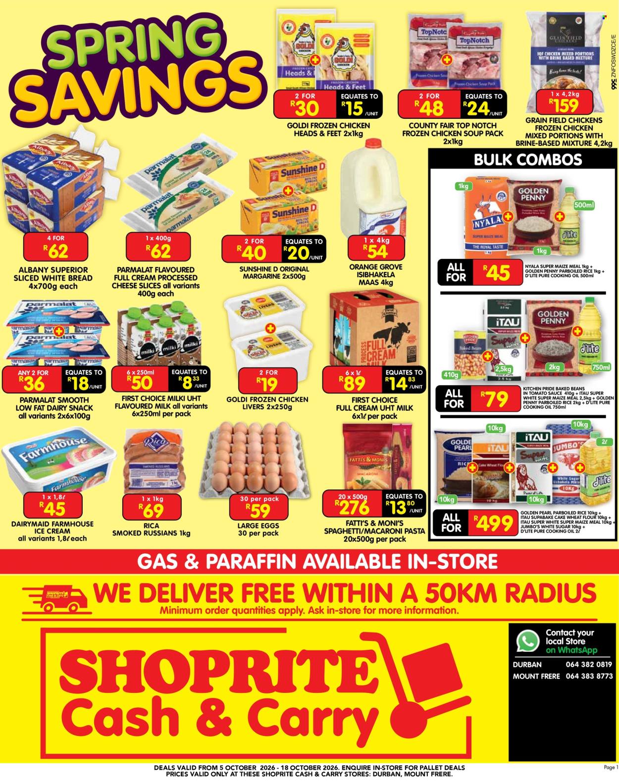 Shoprite specials - 05/10/2026 - 18/10/2026. Page 1