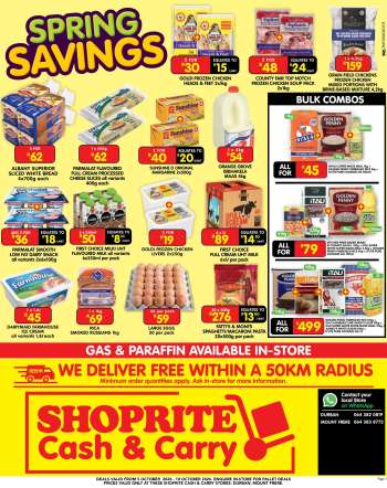 Shoprite catalogue  - 05/10/2026 - 18/10/2026.