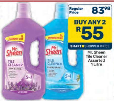 Mr. Sheen Tile Cleaner Assorted 1 Litre