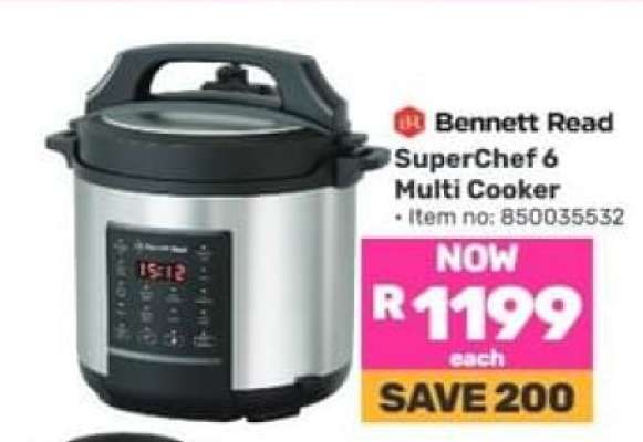 Bennett Read SuperChef 6 Multi Cooker