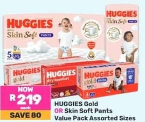 HUGGIES Gold OR Skin Soft Pants
