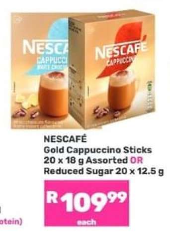 NESCAFÉ GOLD CAPPUCCINO STICKS