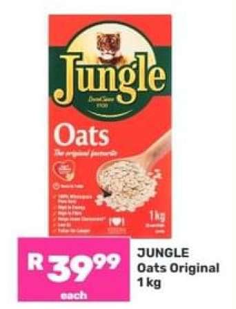 Jungle Oats Original 1 kg