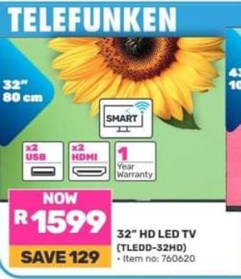 32" HD LED TV