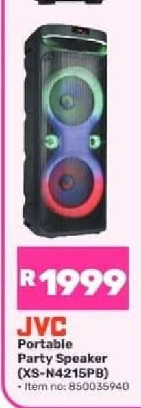 JVC Portable Party Speaker