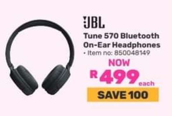 JBL Tune 570 Bluetooth On-Ear Headphones