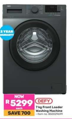 DEFY 7 kg Front Loader Washing Machine