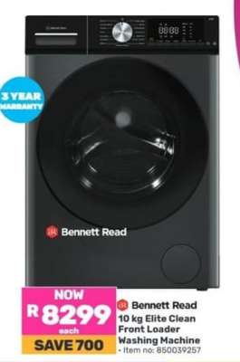 Bennett Read 10 kg Elite Clean Front Loader Washing Machine