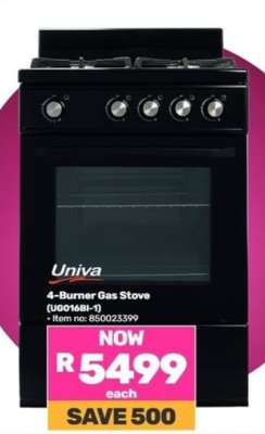4-Burner Gas Stove (UG016BI-1)