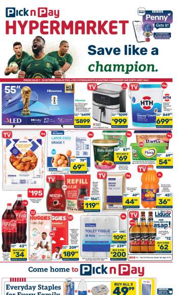 Pick n Pay Hypermarket catalogue  - 07/10/2026 - 22/10/2026.