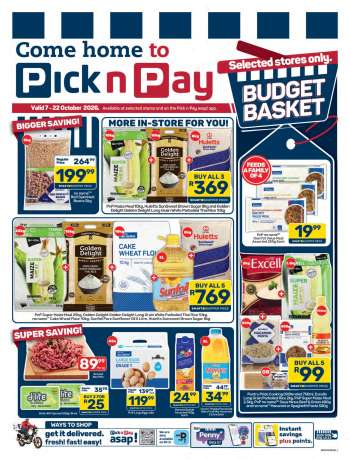 Pick n Pay QualiSave catalogue  - 07/10/2026 - 22/10/2026.