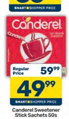 Canderel Sweetener Stick Sachets 50s