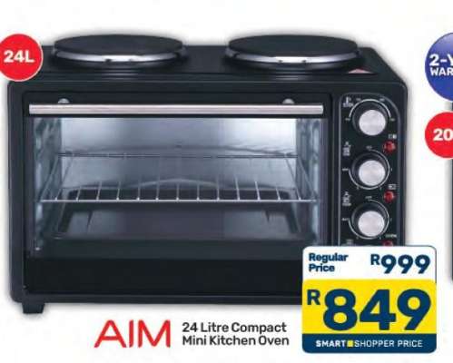 AIM 24 Litre Compact Mini Kitchen Oven