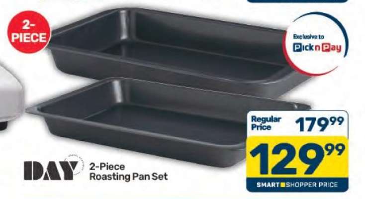 2-Piece Roasting Pan Set