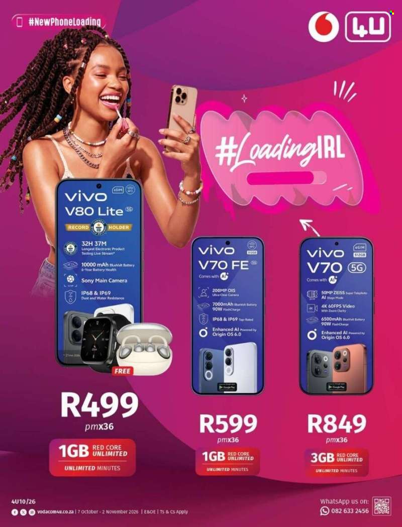 Vodacom catalogue  - 07/10/2026 - 02/11/2026.