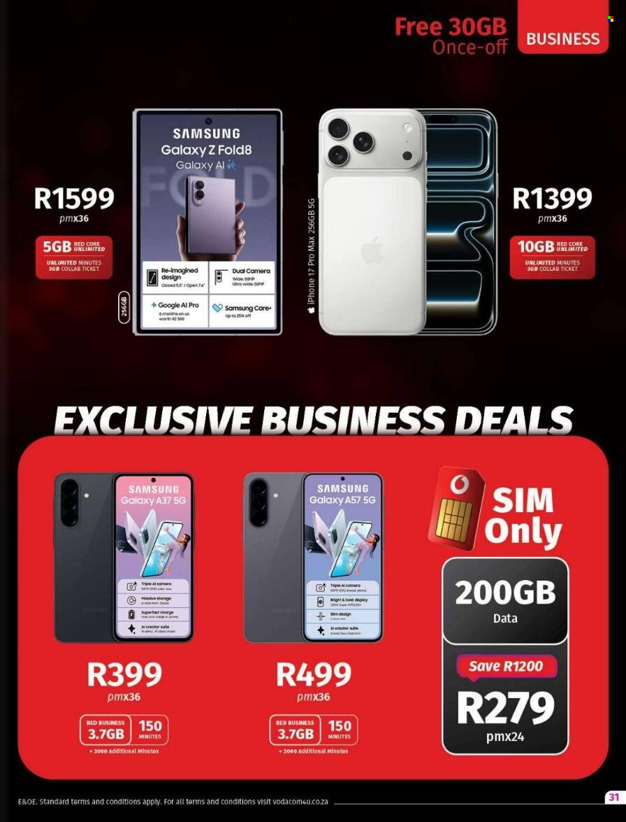 Vodacom specials - 07/10/2026 - 02/11/2026. Page 31