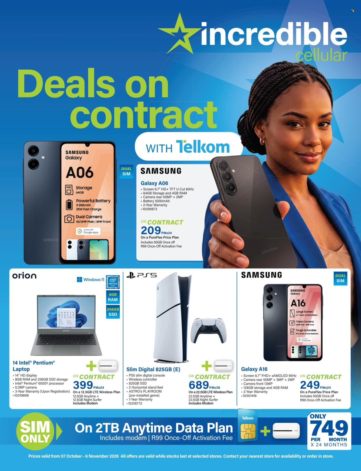 Incredible Connection specials - 07/10/2026 - 06/11/2026. Page 1