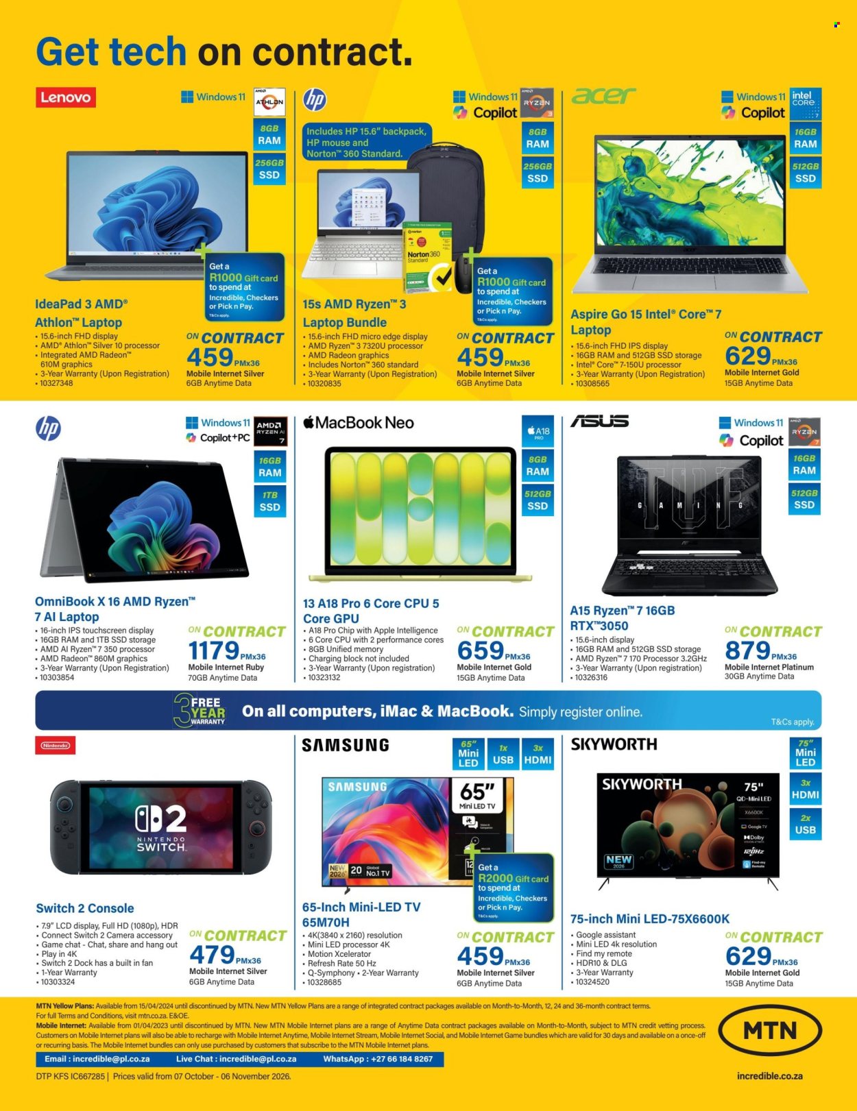 Incredible Connection specials - 07/10/2026 - 06/11/2026. Page 4