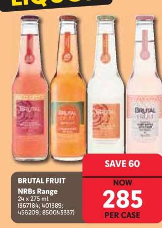 BRUTAL FRUIT NRBs Range