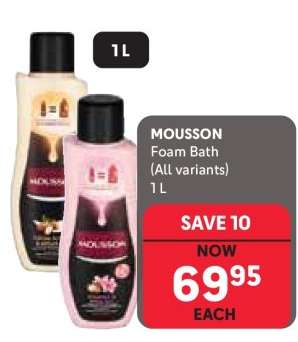 Mousson Foam Bath