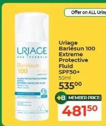 Uriage Bariésun 100 Extreme Protective Fluid SPF50+ 50ml