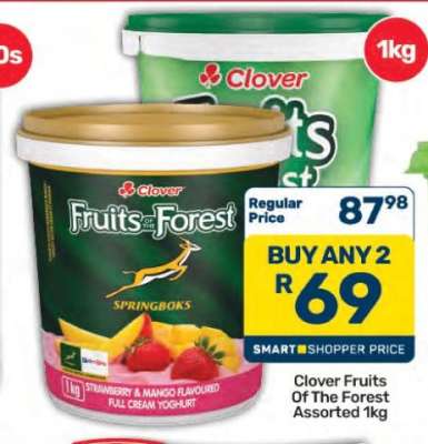Clover Fruits Of The Forest Assorted 1kg