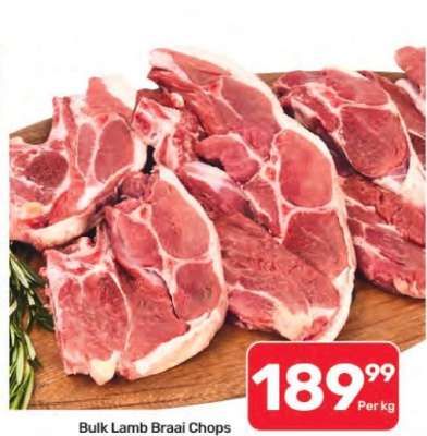 Bulk Lamb Braai Chops